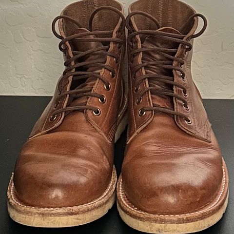 Oak Street Bootmakers Field Boot in Horween Natural Chromexcel