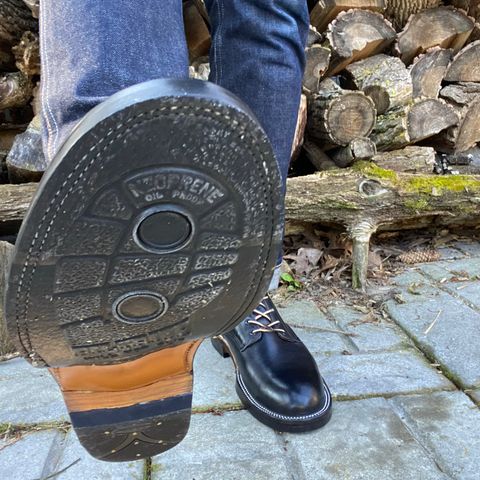 Unmarked DB Hunter in Horween Black Chromexcel
