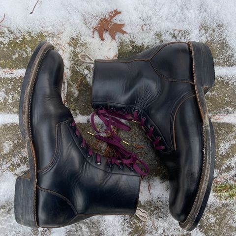 Unmarked DB Hunter in Horween Black Chromexcel