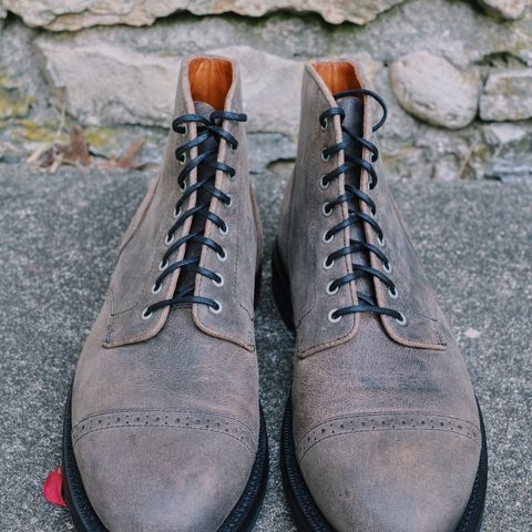 Grant Stone Garrison Boot in Gallun Teton Waxy Stag