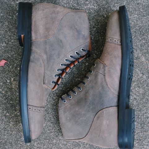 Grant Stone Garrison Boot in Gallun Teton Waxy Stag