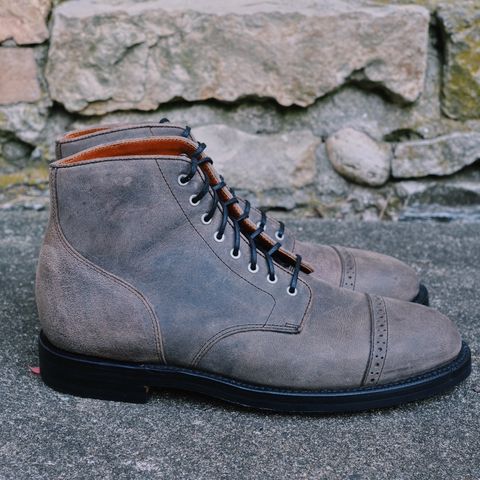 Grant Stone Garrison Boot in Gallun Teton Waxy Stag