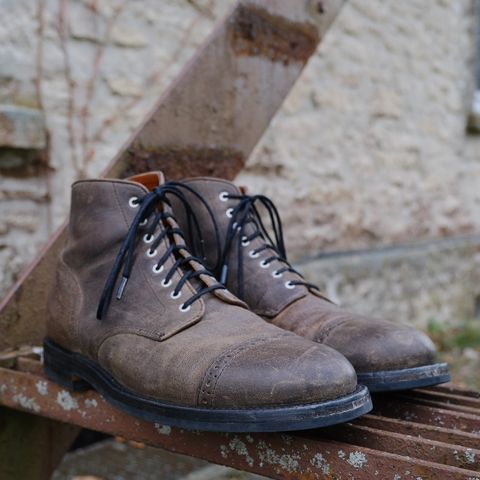 Grant Stone Garrison Boot in Gallun Teton Waxy Stag