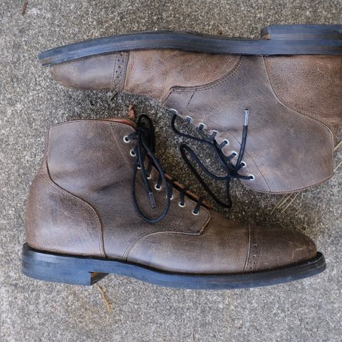 Grant Stone Garrison Boot in Gallun Teton Waxy Stag