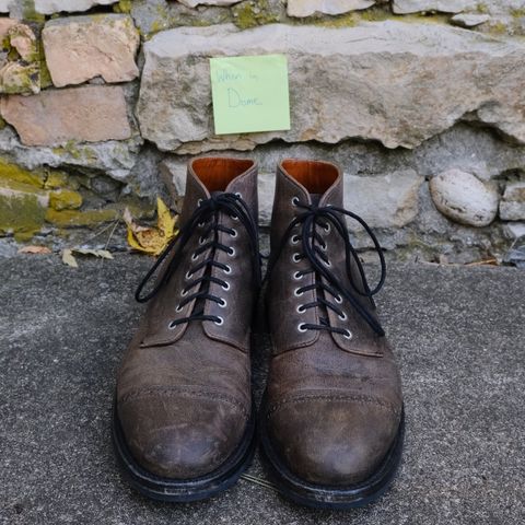 Grant Stone Garrison Boot in Gallun Teton Waxy Stag