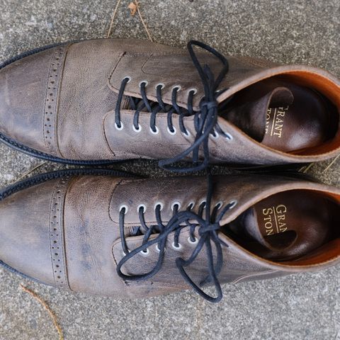 Grant Stone Garrison Boot in Gallun Teton Waxy Stag