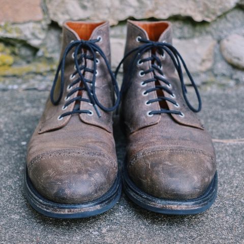 Grant Stone Garrison Boot in Gallun Teton Waxy Stag