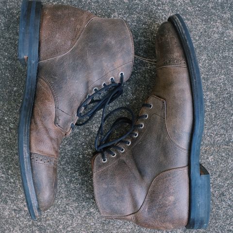 Grant Stone Garrison Boot in Gallun Teton Waxy Stag