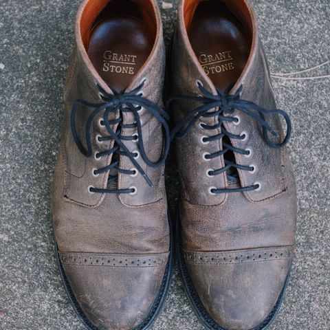 Grant Stone Garrison Boot in Gallun Teton Waxy Stag