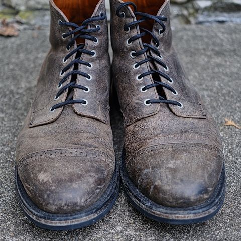 Grant Stone Garrison Boot in Gallun Teton Waxy Stag