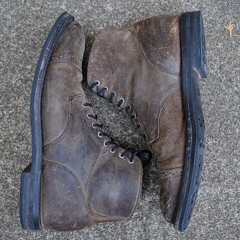 Grant Stone Garrison Boot in Gallun Teton Waxy Stag