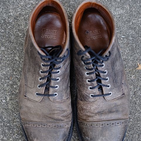 Grant Stone Garrison Boot in Gallun Teton Waxy Stag