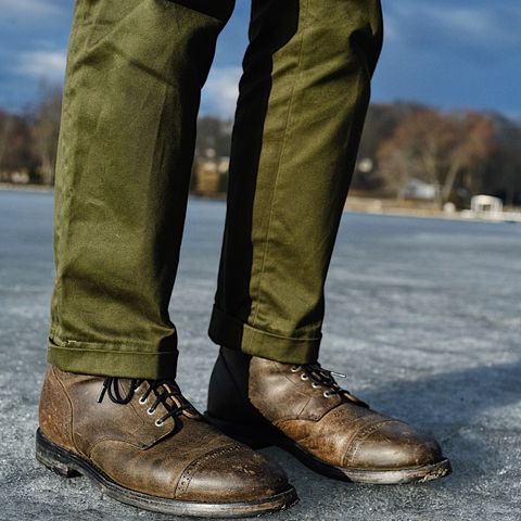 Grant Stone Garrison Boot in Gallun Teton Waxy Stag