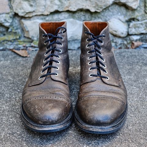 Grant Stone Garrison Boot in Gallun Teton Waxy Stag
