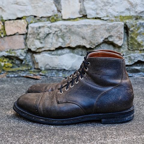 Grant Stone Garrison Boot in Gallun Teton Waxy Stag