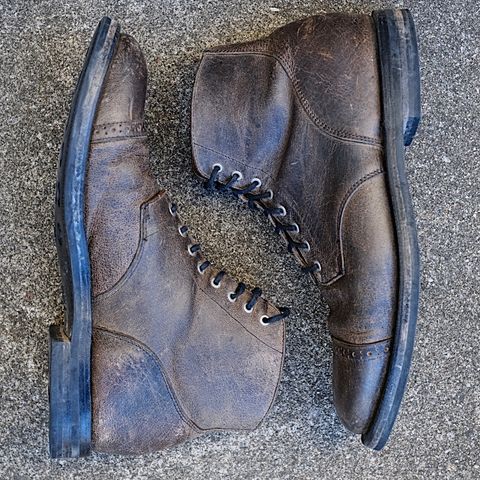 Grant Stone Garrison Boot in Gallun Teton Waxy Stag