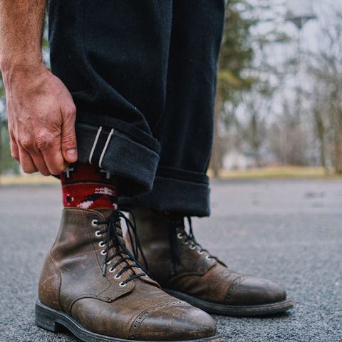 Grant Stone Garrison Boot in Gallun Teton Waxy Stag