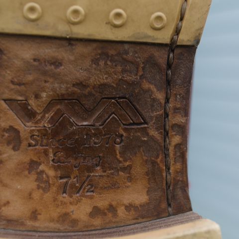 WM1978 French Army Boot in Horween London Bus Red Dublin