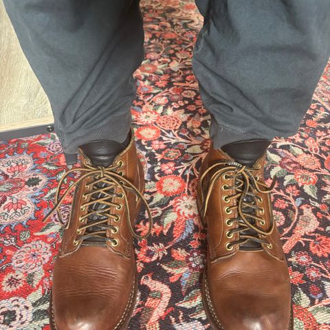 Viberg Service Boot in Horween Brown Chromexcel