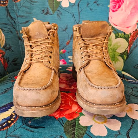 Golden Fox Golden Fox / 6" Moc Toe Wedge Pro Work Boots in Golden Fox / Nubuck