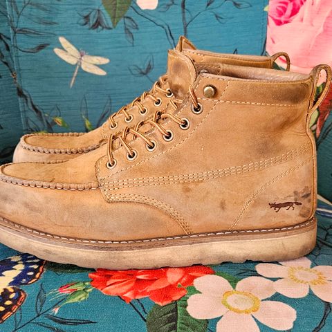 Golden Fox Golden Fox / 6" Moc Toe Wedge Pro Work Boots in Golden Fox / Nubuck