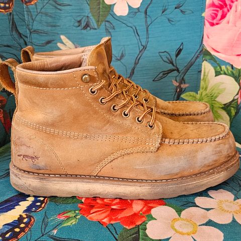 Golden Fox Golden Fox / 6" Moc Toe Wedge Pro Work Boots in Golden Fox / Nubuck