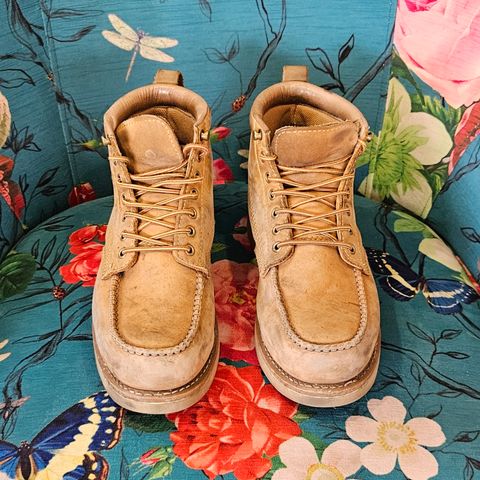 Golden Fox Golden Fox / 6" Moc Toe Wedge Pro Work Boots in Golden Fox / Nubuck