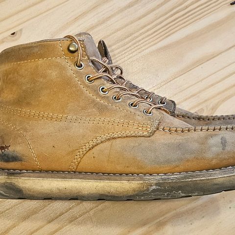 Golden Fox Golden Fox / 6" Moc Toe Wedge Pro Work Boots in Golden Fox / Nubuck