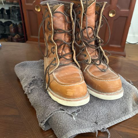 Red Wing 8-Inch Classic Moc in S.B. Foot Oro-Iginal