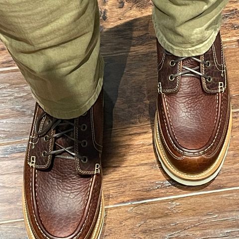 Grant Stone Field Boot in Seidel Walnut Bison