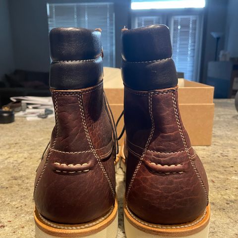 Grant Stone Field Boot in Seidel Walnut Bison