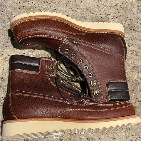 Grant Stone Field Boot in Seidel Walnut Bison