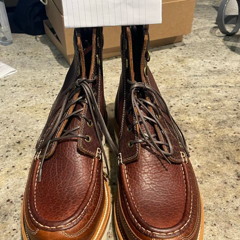 Grant Stone Field Boot in Seidel Walnut Bison