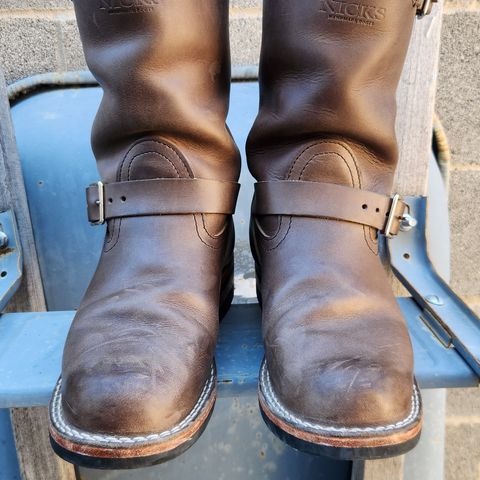 Nicks Renegade in Horween Steel Predator