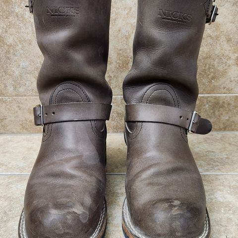 Nicks Renegade in Horween Steel Predator