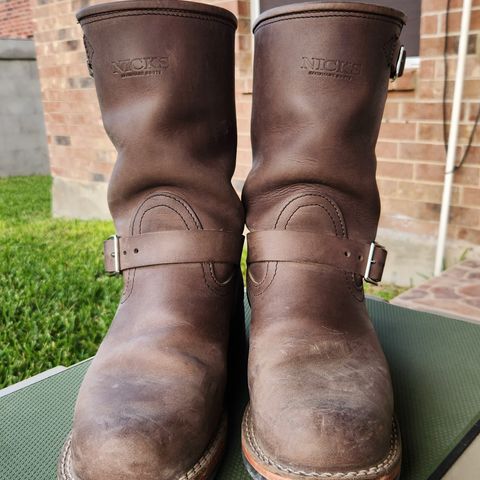 Nicks Renegade in Horween Steel Predator