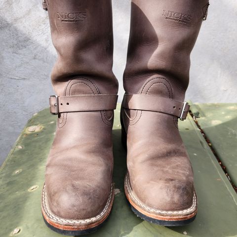 Nicks Renegade in Horween Steel Predator