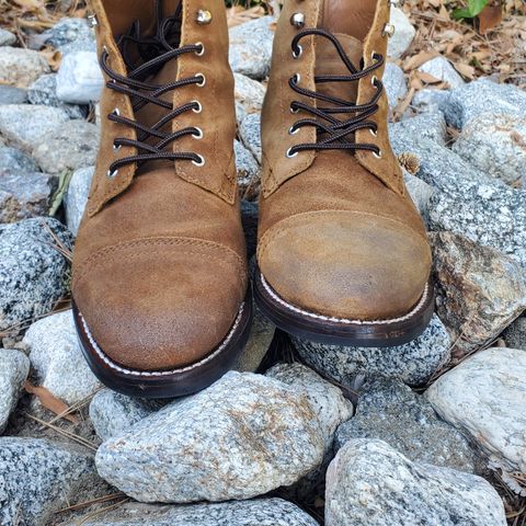 Thursday Captain in Safari WeatherSafe Suede