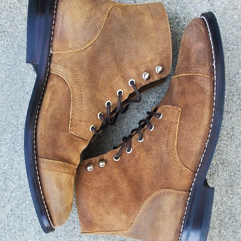 Thursday Captain in Safari WeatherSafe Suede