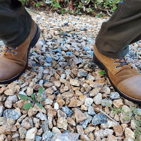 Thursday Captain in Safari WeatherSafe Suede