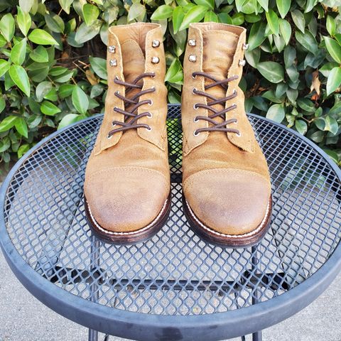 Thursday Captain in Safari WeatherSafe Suede