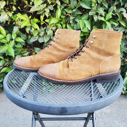 Thursday Captain in Safari WeatherSafe Suede