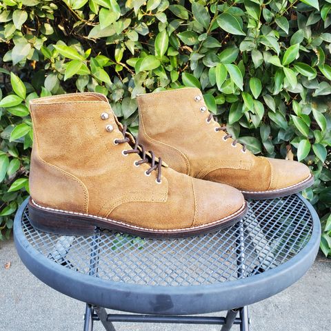 Thursday Captain in Safari WeatherSafe Suede