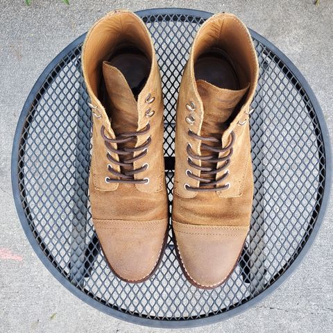 Thursday Captain in Safari WeatherSafe Suede