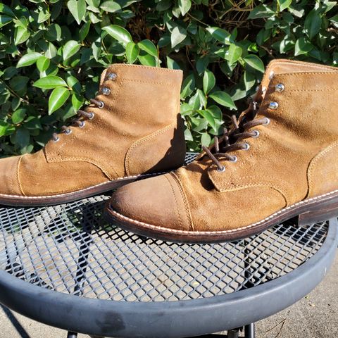 Thursday Captain in Safari WeatherSafe Suede