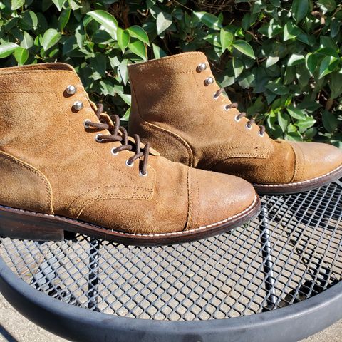 Thursday Captain in Safari WeatherSafe Suede