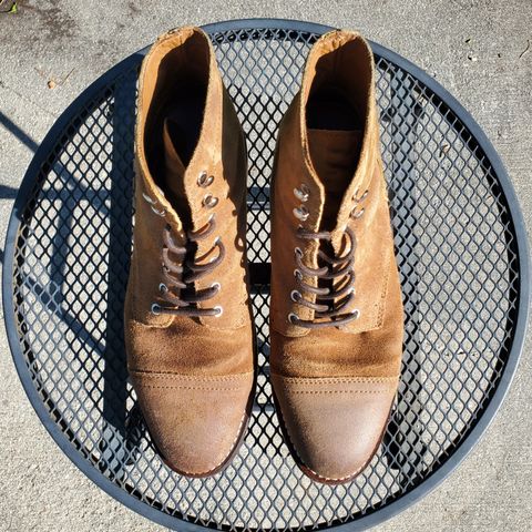 Thursday Captain in Safari WeatherSafe Suede