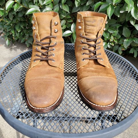 Thursday Captain in Safari WeatherSafe Suede