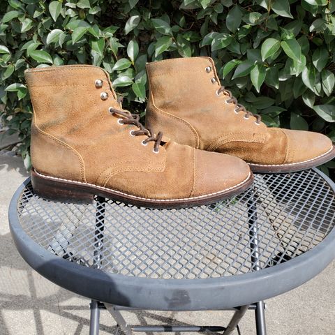 Thursday Captain in Safari WeatherSafe Suede