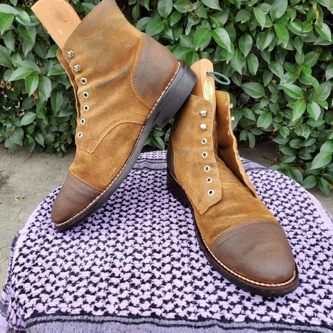 Thursday Captain in Safari WeatherSafe Suede
